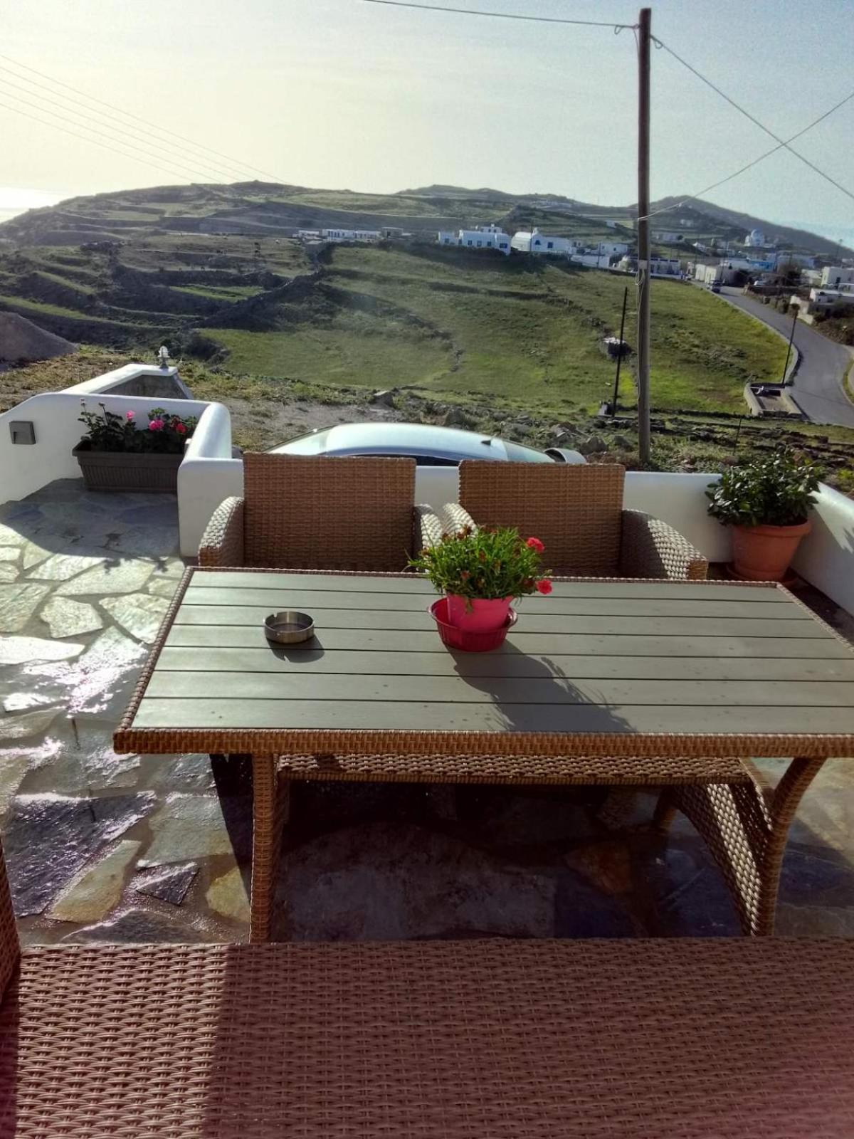 Bed and Breakfast Anerada Sunset Áno Meriá Esterno foto